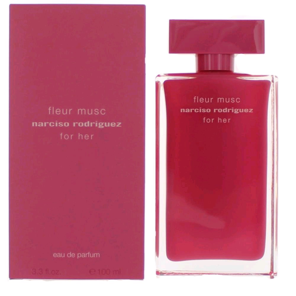 Bottle of Narciso Rodriguez Fleur Musc by Narciso Rodriguez, 3.3 oz Eau De Parfum Spray for Women